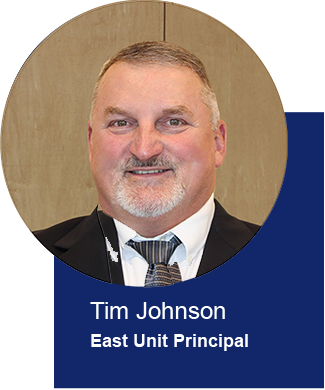 Tim Johnson East Unit Principal
